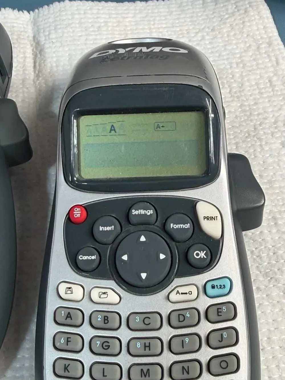 Lot of 2 DYMO LetraTag LT-100H Handheld Label Makers